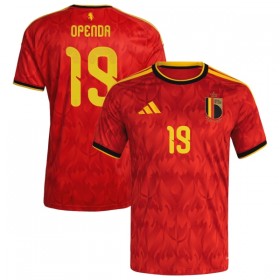 Belgien Openda 19 Fodboldtrøjer Hjemme VM 2026 Kort ærmer