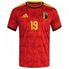 Belgien Openda 19 Fodboldtrøjer Hjemme VM 2026 Kort ærmer