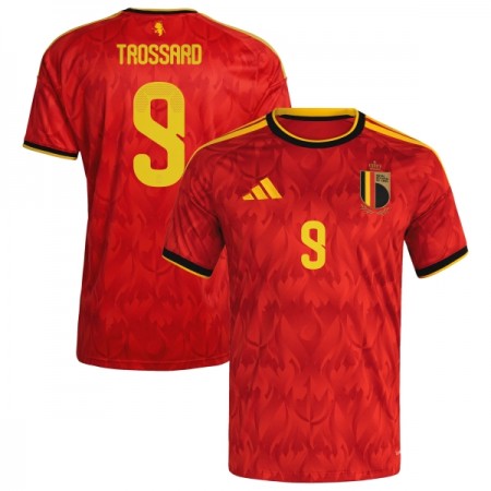 Belgien Trossard 9 Fodboldtrøjer Hjemme VM 2026 Kort ærmer