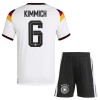Tyskland Kimmich 6 Fodboldtrøjer Børn Hjemme VM 2026 Kort ærmer