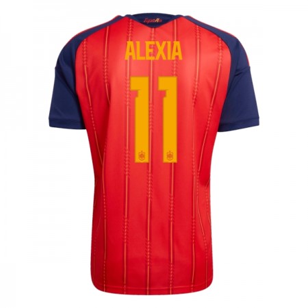 Spanien Alexia 11 Fodboldtrøjer Hjemme VM 2026 Kort ærmer