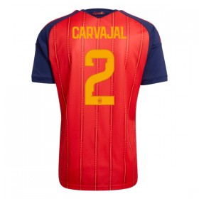 Spanien Carvajal 2 Fodboldtrøjer Hjemme VM 2026 Kort ærmer