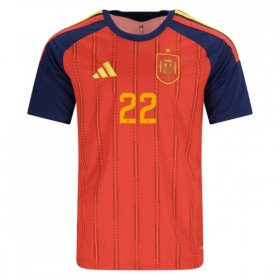 Spanien Cucurella 22 Fodboldtrøjer Hjemme VM 2026 Kort ærmer