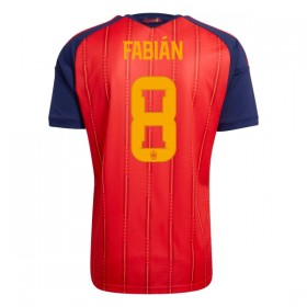 Spanien Fabian 8 Fodboldtrøjer Hjemme VM 2026 Kort ærmer