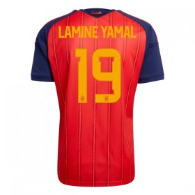 Spanien Lamine Yamal 19 Fodboldtrøjer Hjemme VM 2026 Kort ærmer