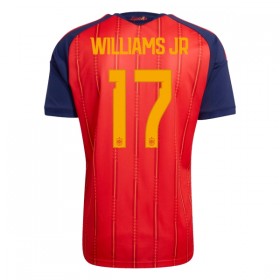 Spanien Williams JR 17 Fodboldtrøjer Hjemme VM 2026 Kort ærmer