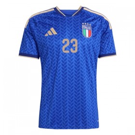 Italien Bastoni 23 Fodboldtrøjer Børn Hjemme VM 2026 Kort ærmer