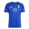 Italien Bastoni 23 Fodboldtrøjer Hjemme VM 2026 Kort ærmer