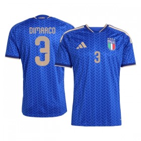 Italien Dimarco 3 Fodboldtrøjer Hjemme VM 2026 Kort ærmer