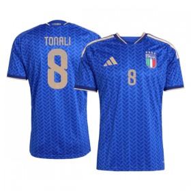 Italien Tonali 8 Fodboldtrøjer Hjemme VM 2026 Kort ærmer