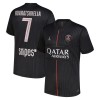 Paris Saint-Germain PSG Kvaratskhelia 7 Fodboldtrøjer Jordan Fjerde 2025-26 Kort ærmer