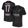 Paris Saint-Germain PSG Vitinha 17 Fodboldtrøjer Jordan Fjerde 2025-26 Kort ærmer