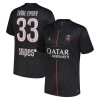 Paris Saint-Germain PSG Zaire-Emery 33 Fodboldtrøjer Jordan Fjerde 2025-26 Kort ærmer