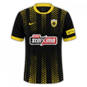 AEK Athens Fodboldtrøjer Udebane 2025-26 Kort ærmer