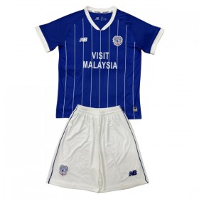 Cardiff City Fodboldtrøjer Børn Hjemme 2025-26 Kort ærmer