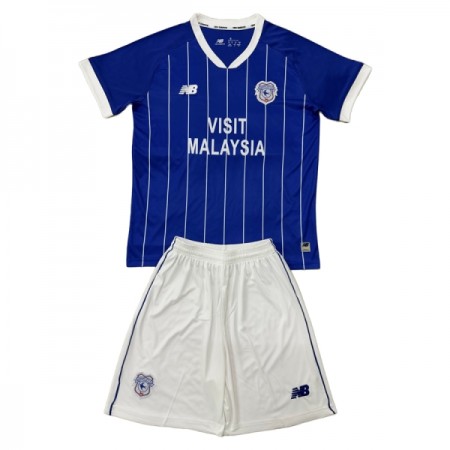 Cardiff City Fodboldtrøjer Børn Hjemme 2025-26 Kort ærmer