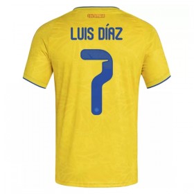 Colombia Luis Diaz 7 Fodboldtrøjer Hjemme VM 2026 Kort ærmer