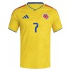 Colombia Luis Diaz 7 Fodboldtrøjer Hjemme VM 2026 Kort ærmer