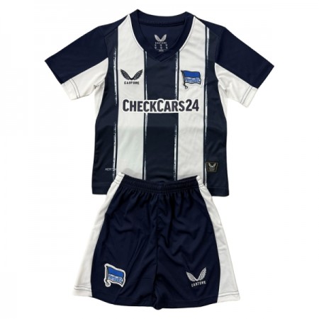 Hertha BSC Fodboldtrøjer Børn Hjemme 2025-26 Kort ærmer