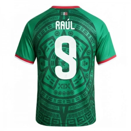 Mexico Raul 9 Fodboldtrøjer Hjemme VM 2026 Kort ærmer