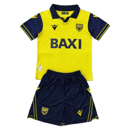 Oxford United Fodboldtrøjer Børn Hjemme 2025-26 Kort ærmer