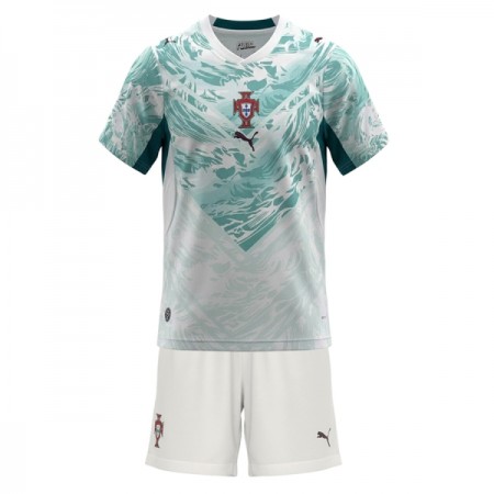 Portugal Fodboldtrøjer Børn Udebane VM 2026 Kort ærmer