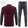 Arsenal Børn Trænings Sweatshirt Rød Kvart-Zip 2025-26