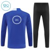 Chelsea Børn Trænings Sweatshirt Blå Kvart-Zip 2025-26