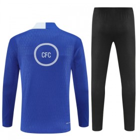 Chelsea Trænings Sweatshirt Blå Kvart-Zip 2025-26