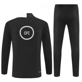 Chelsea Trænings Sweatshirt Sort Kvart-Zip 2025-26