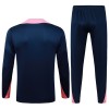 FC Barcelona Trænings Sweatshirt Blå Kvart-Zip 2025-26