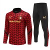 Feyenoord Trænings Sweatshirt Rød Kvart-Zip 2025-26