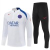 Paris Saint-Germain PSG Trænings Sweatshirt Hvid Kvart-Zip 2025-26