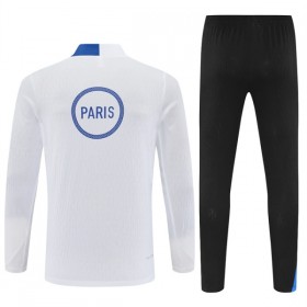 Paris Saint-Germain PSG Trænings Sweatshirt Hvid Kvart-Zip 2025-26
