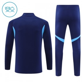 Real Madrid Børn Trænings Sweatshirt Kvart-Zip Navy 2025-26