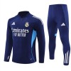 Real Madrid Trænings Sweatshirt Kvart-Zip Navy 2025-26