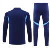 Real Madrid Trænings Sweatshirt Kvart-Zip Navy 2025-26