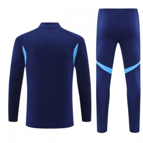 Real Madrid Trænings Sweatshirt Kvart-Zip Navy 2025-26