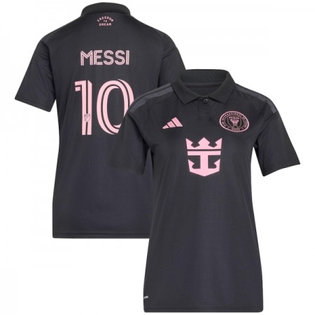 Inter Miami CF Messi 10 Fodboldtrøjer Dame Udebane 2026 Kort ærmer