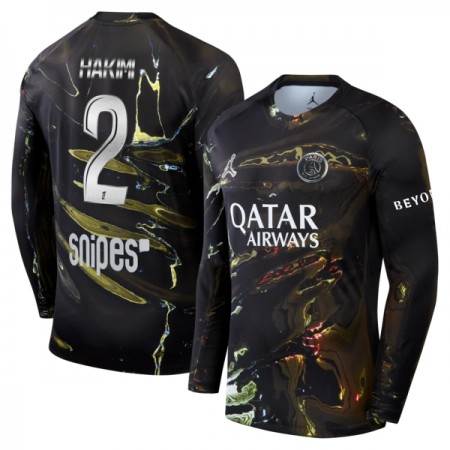 Paris Saint-Germain PSG Hakimi 2 Night Edition Fodboldtrøjer 2025-26 Langærmet