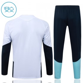 Argentina Børn Trænings Sweatshirt Hvid Kvart-Zip 2026-27