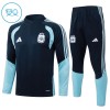 Argentina Børn Trænings Sweatshirt Kvart-Zip Navy 2026-27