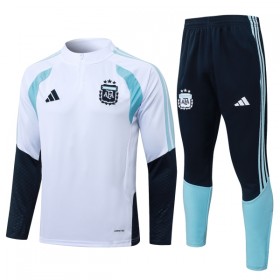 Argentina Trænings Sweatshirt Hvid Kvart-Zip 2026-27
