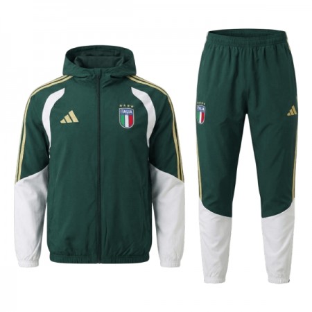 Italien Trænings jacke Hoodie Grøn 2026-27
