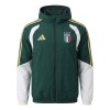 Italien Trænings jacke Hoodie Grøn 2026-27