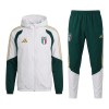 Italien Trænings jacke Hoodie Hvid 2026-27