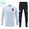 Japan Børn Trænings Sweatshirt Hvid Kvart-Zip 2026