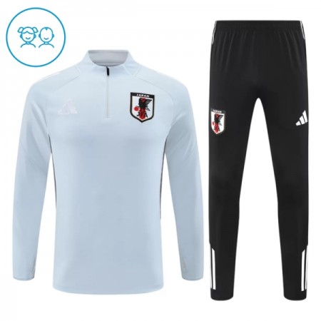 Japan Børn Trænings Sweatshirt Hvid Kvart-Zip 2026