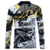 Real Madrid Marvel Trænings Sweatshirt Sort Kvart-Zip 2026-27