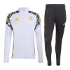 Real Madrid Trænings Sweatshirt Hvid Kvart-Zip 2026-27